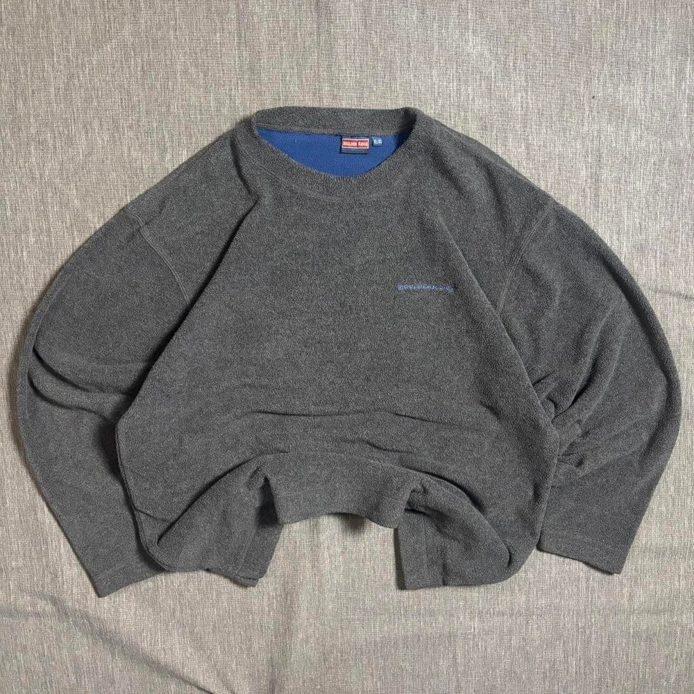 Grey Boulder Ridge Fleece Sweatshirt - XL
